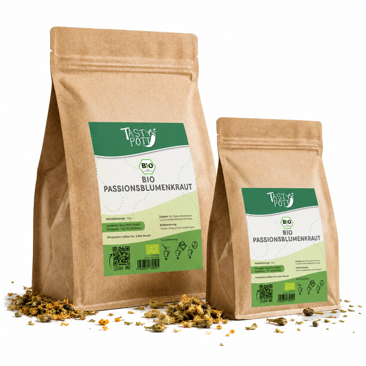 Bio Passionsblumenkraut geschnitten - im Beutel