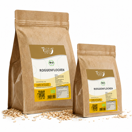 Bio Roggenflocken - im Beutel