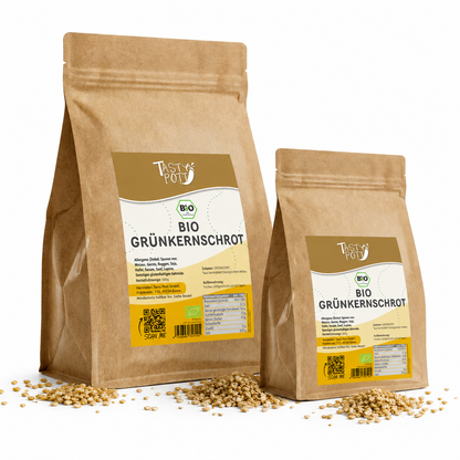 Bio Grünkernschrot –  im Beutel