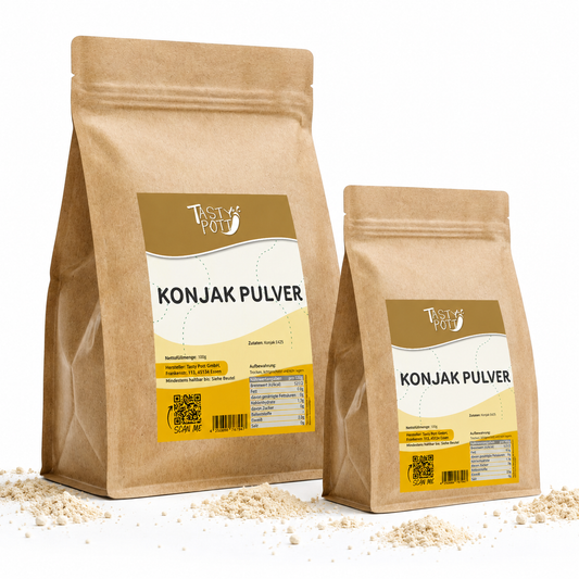 Konjak Pulver im Beutel ab 250g von Tasty Pott