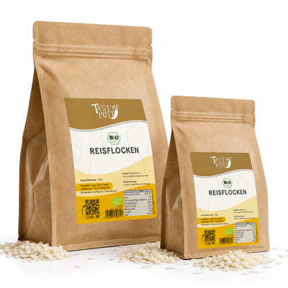 Bio Reisflocken – Glutenfrei & Vielseitig - ab 1kg Beutel