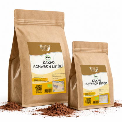 Bio Kakao, schwach entölt - ab 1kg Beutel