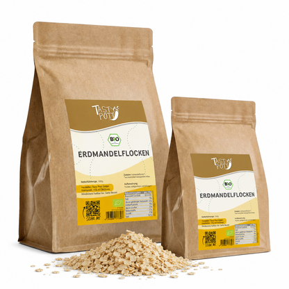 Bio Erdmandel Flocken - Chufas - ab 1kg von Tasty Pott