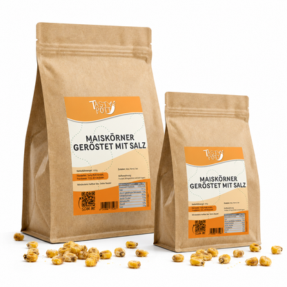 Geröstete Maiskörner gesalzen - ab 1 kg von Tasty Pott