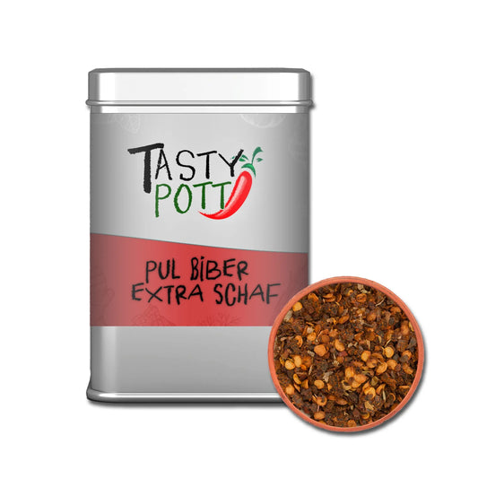 Tasty Pott Pul Biber - Extra Scharf 50g Dose Tasty Pott
