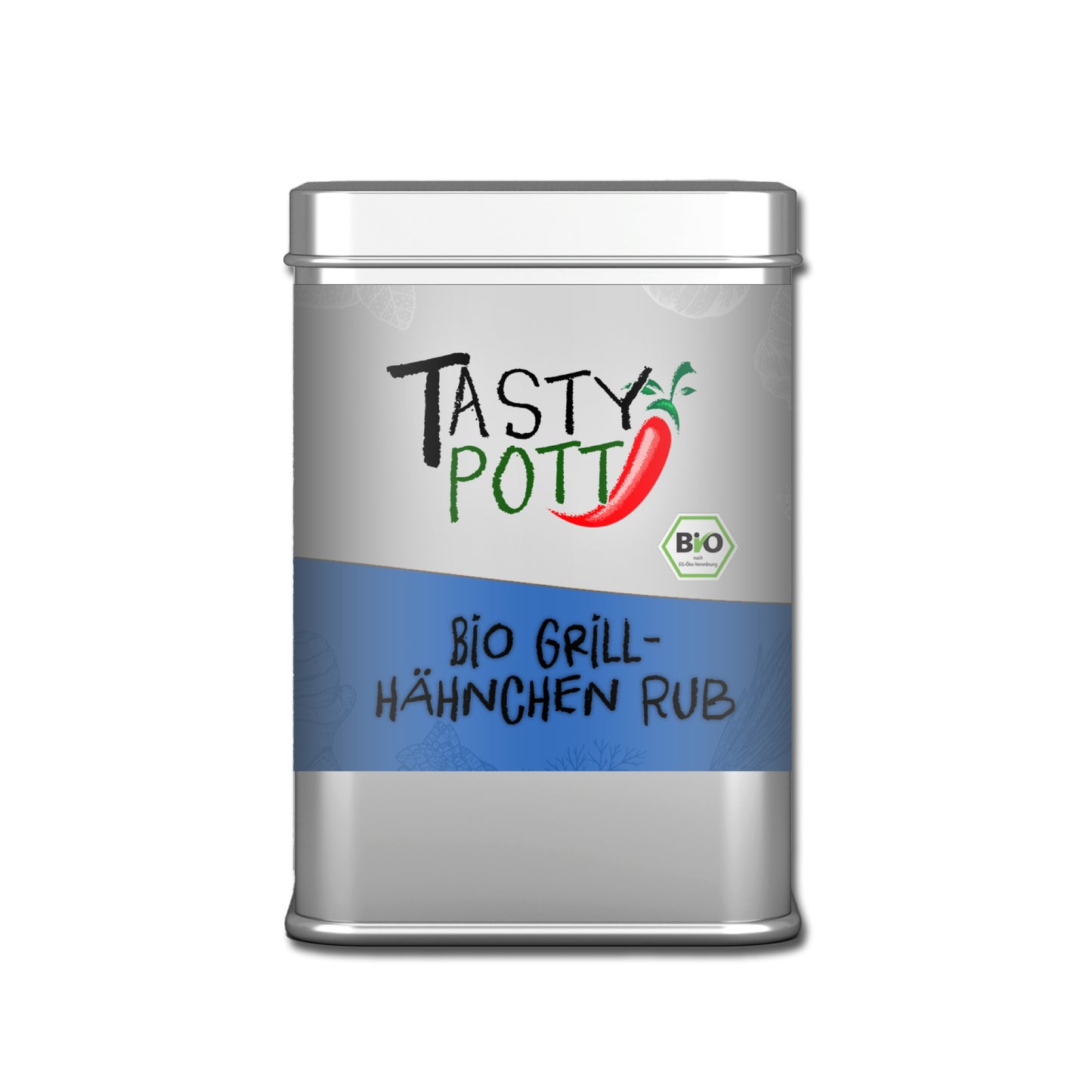 Bio Grillhähnchen Rub - 100g Dose von Tasty Pott