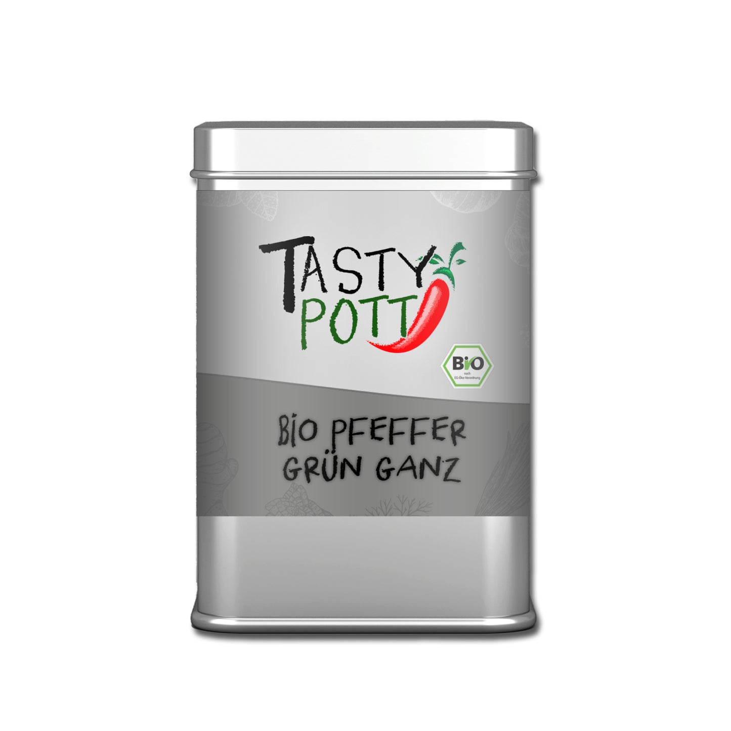 Bio Grüner Pfeffer | 40g Dose von Tasty Pott