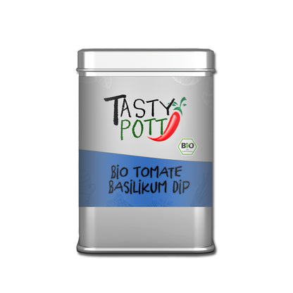Bio Tomate Basilikum Dip - 75g Dose