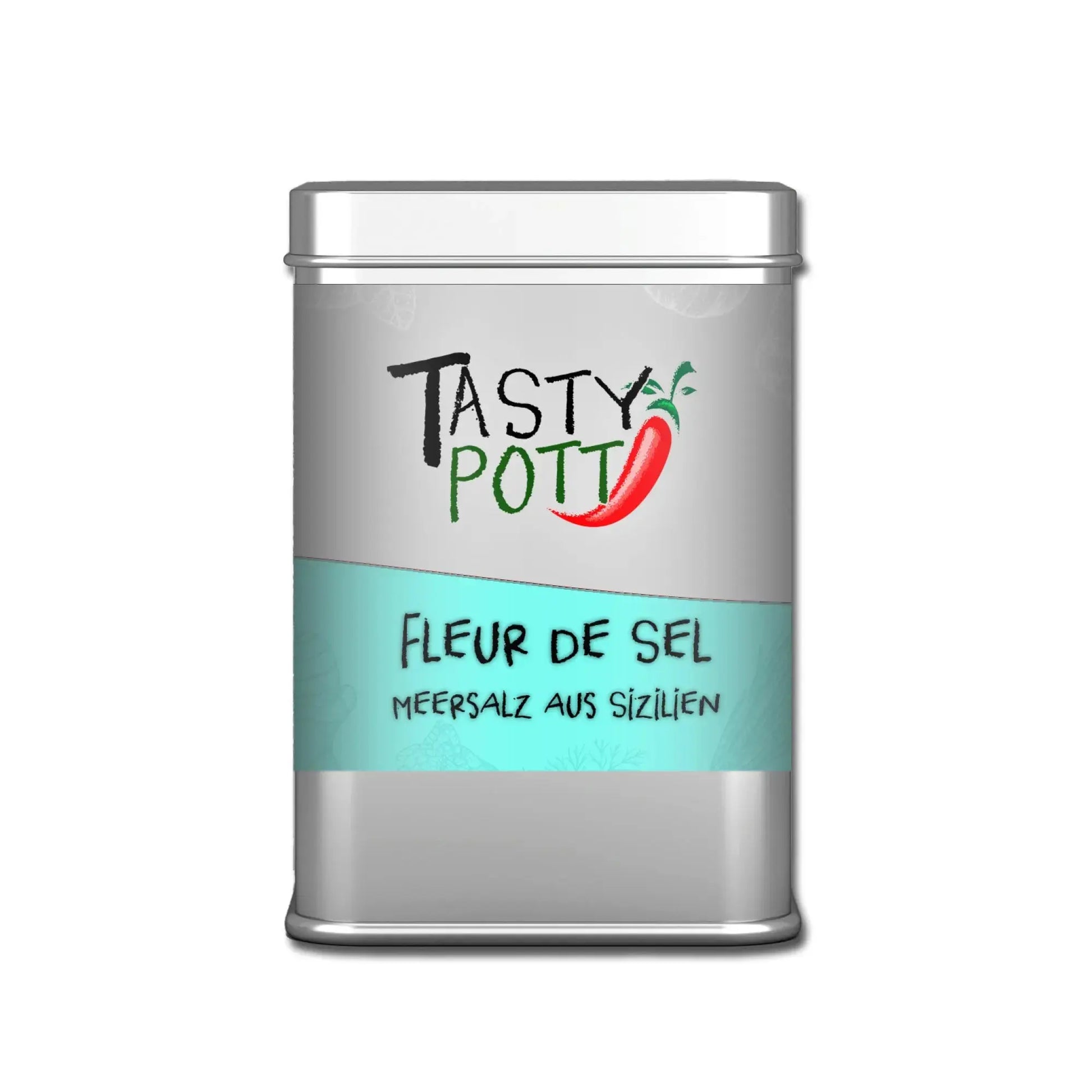 Fleur de Sel Meersalz 150g Dose - Tasty Pott Tasty Pott