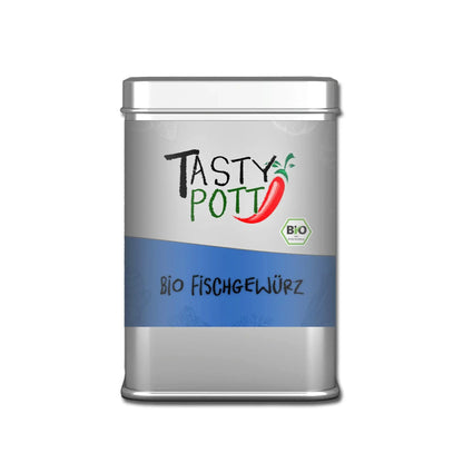 Bio Fischgewürz - Gewürzmischung für Fisch - 100g Dose Tasty Pott Tasty Pott