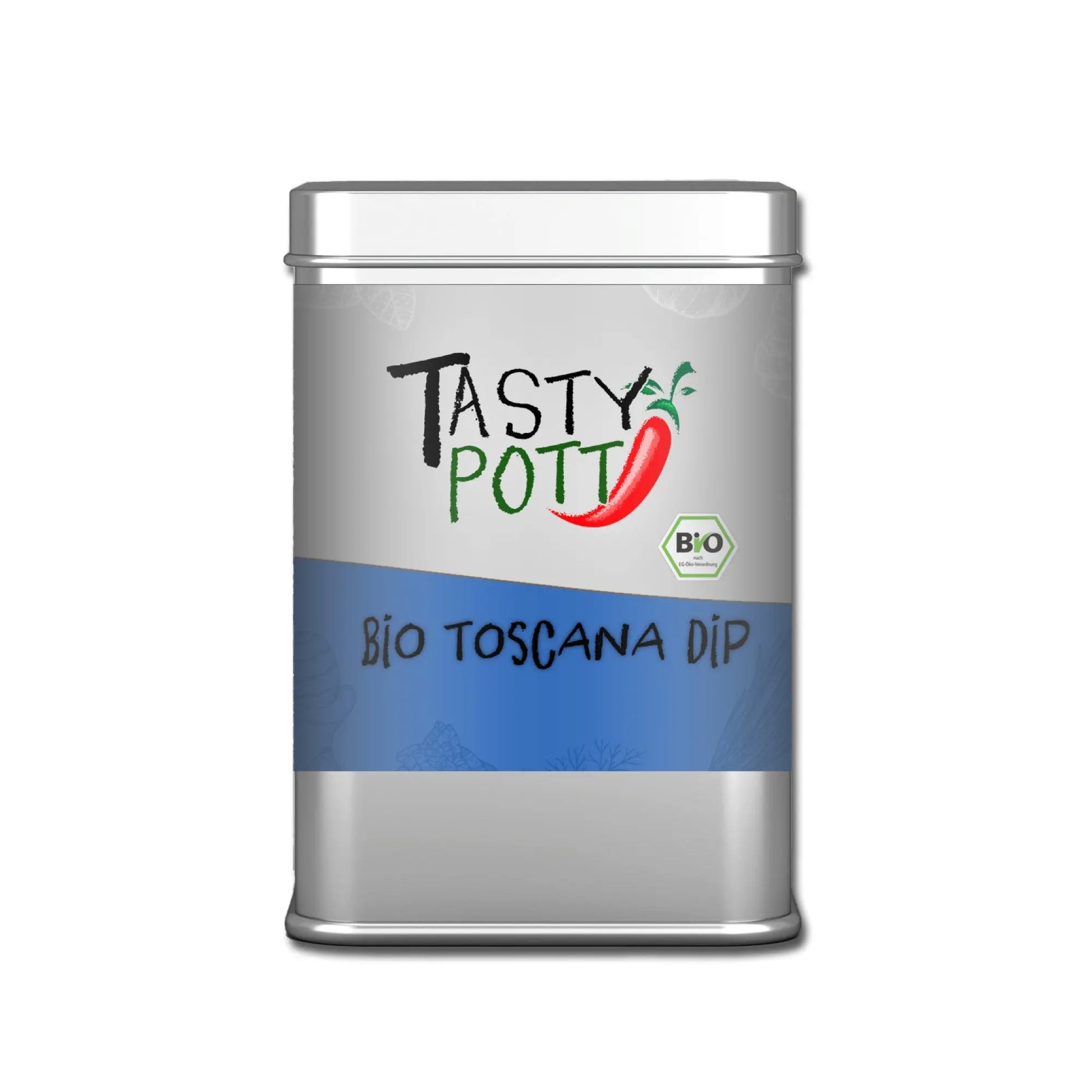 Bio Toscana Dip Gewürzmischung - 75g Dose von Tasty Pott Tasty Pott