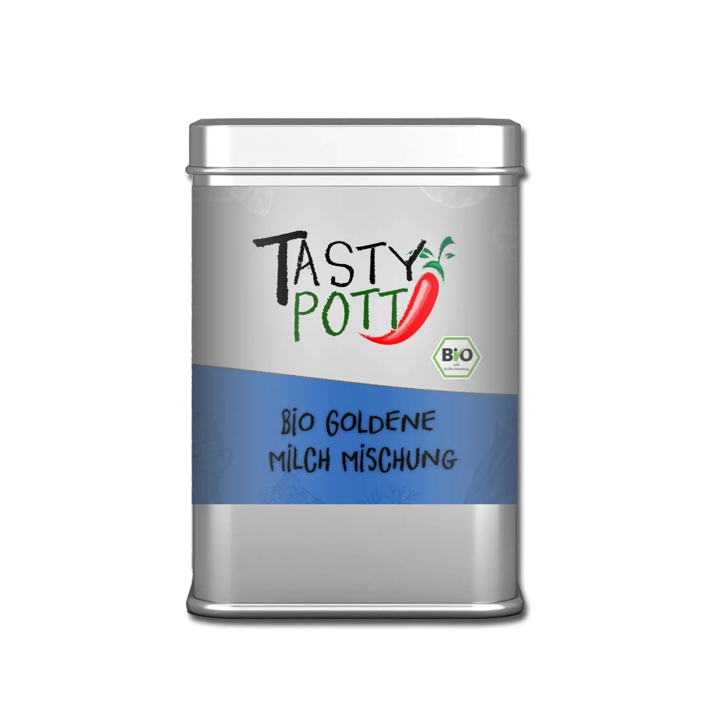 Bio Goldene Milch Gewürzmischung für Kurkuma Latte - 80g Tasty Pott