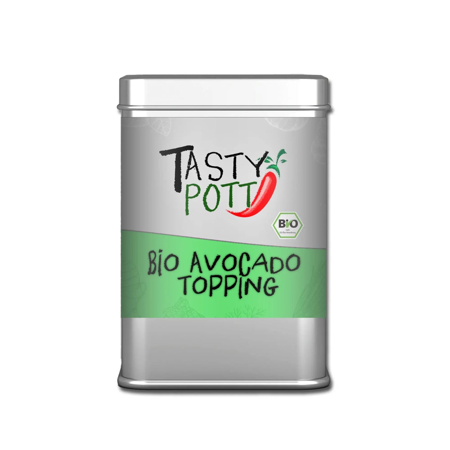 Tasty Pott Bio Avocado Topping – Würze in 80g Dose Tasty Pott