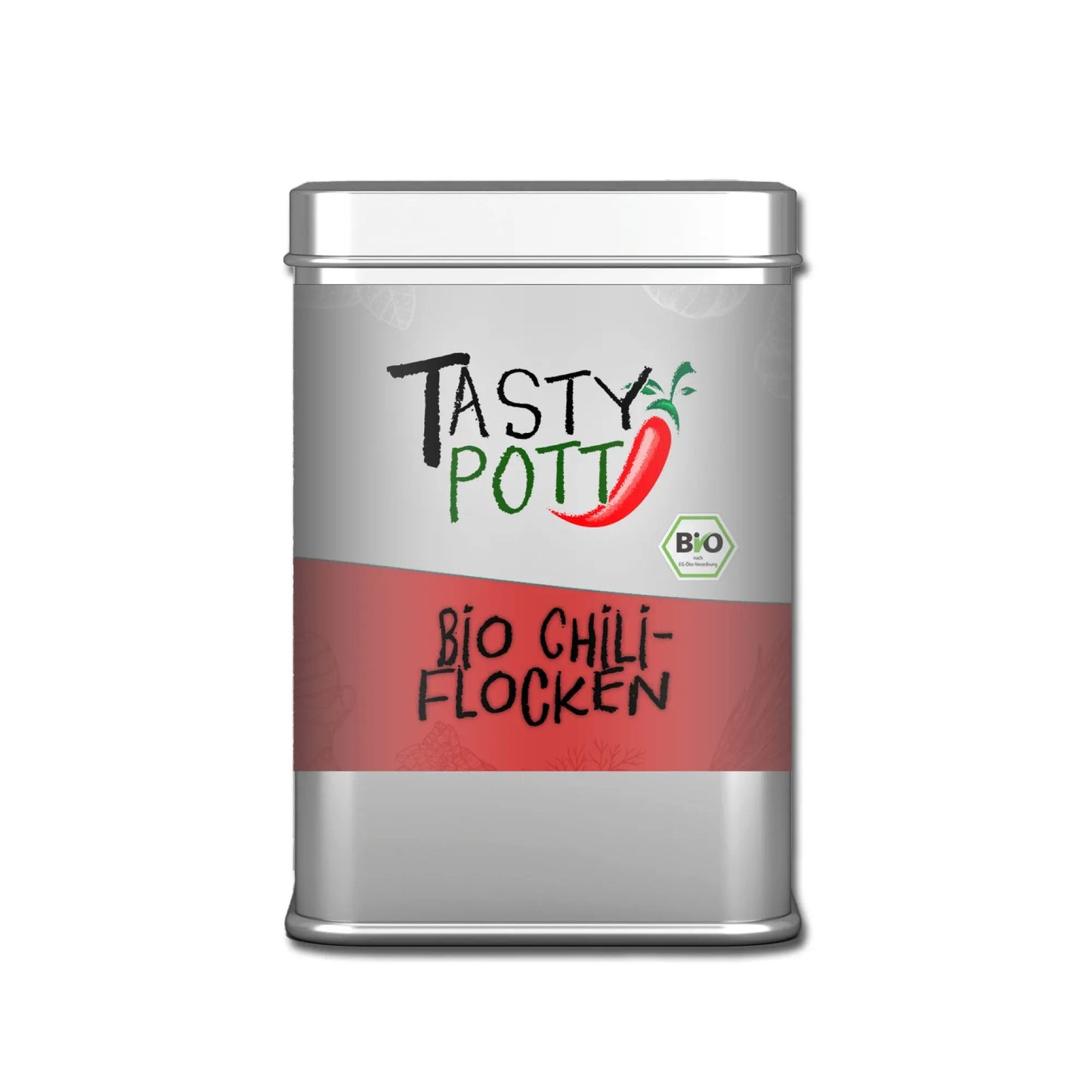 Bio Chiliflocken scharf - 50g Tasty Pott Tasty Pott