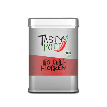 Bio Chiliflocken scharf - 50g Tasty Pott Tasty Pott