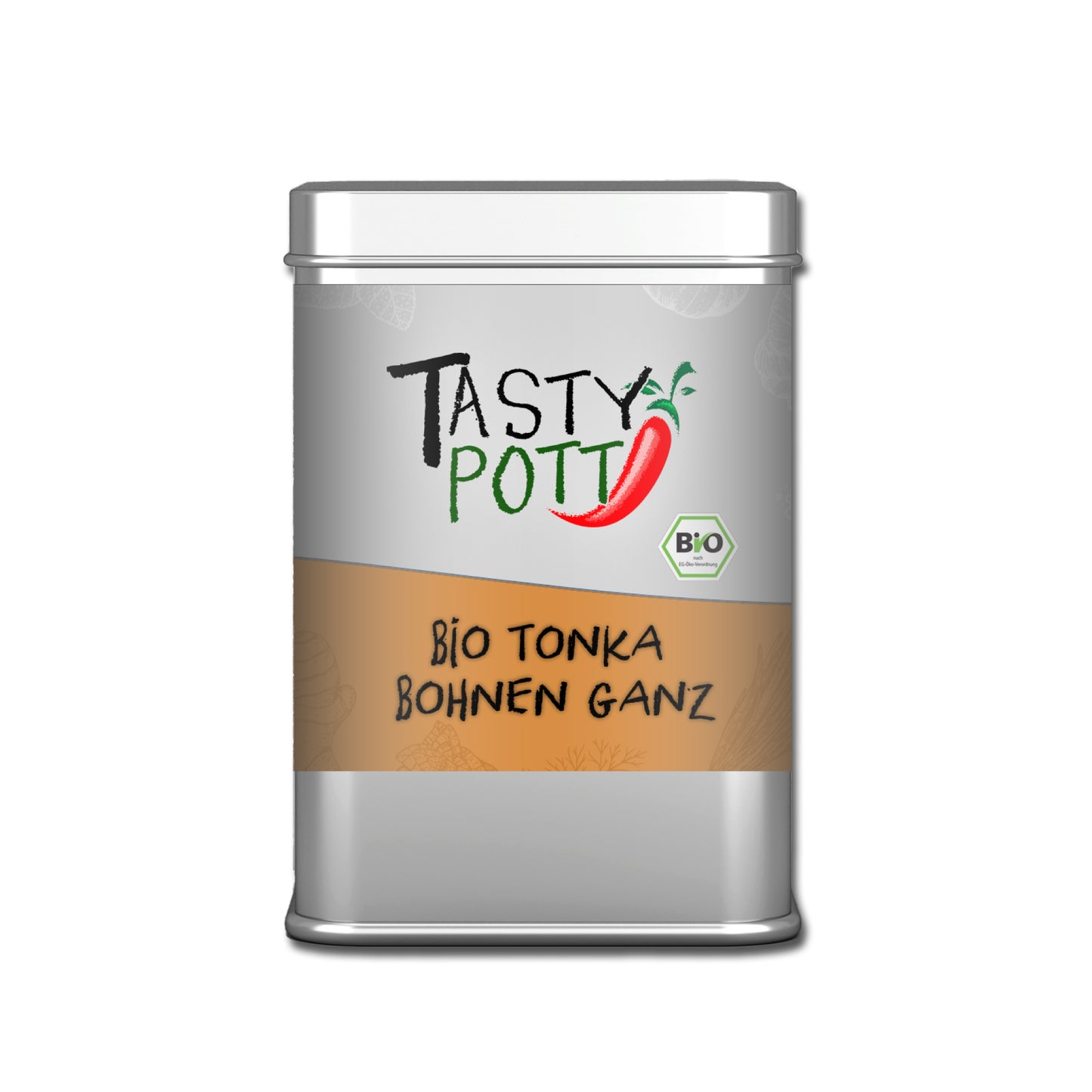 Bio Tonka Bohnen - 70g Dose von Tasty Pott