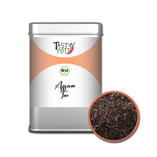 Bio Assam Tee Premium - 50g Dose von Tasty Pott - Tasty Pott