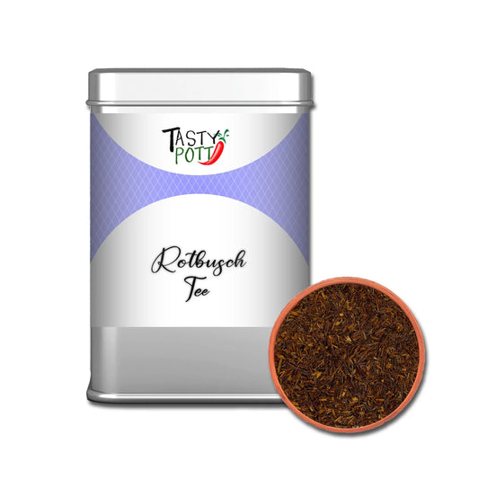 Milder Rotbuschtee - Rooibos Tee - 50g Dose von Tasty Pott - Tasty Pott