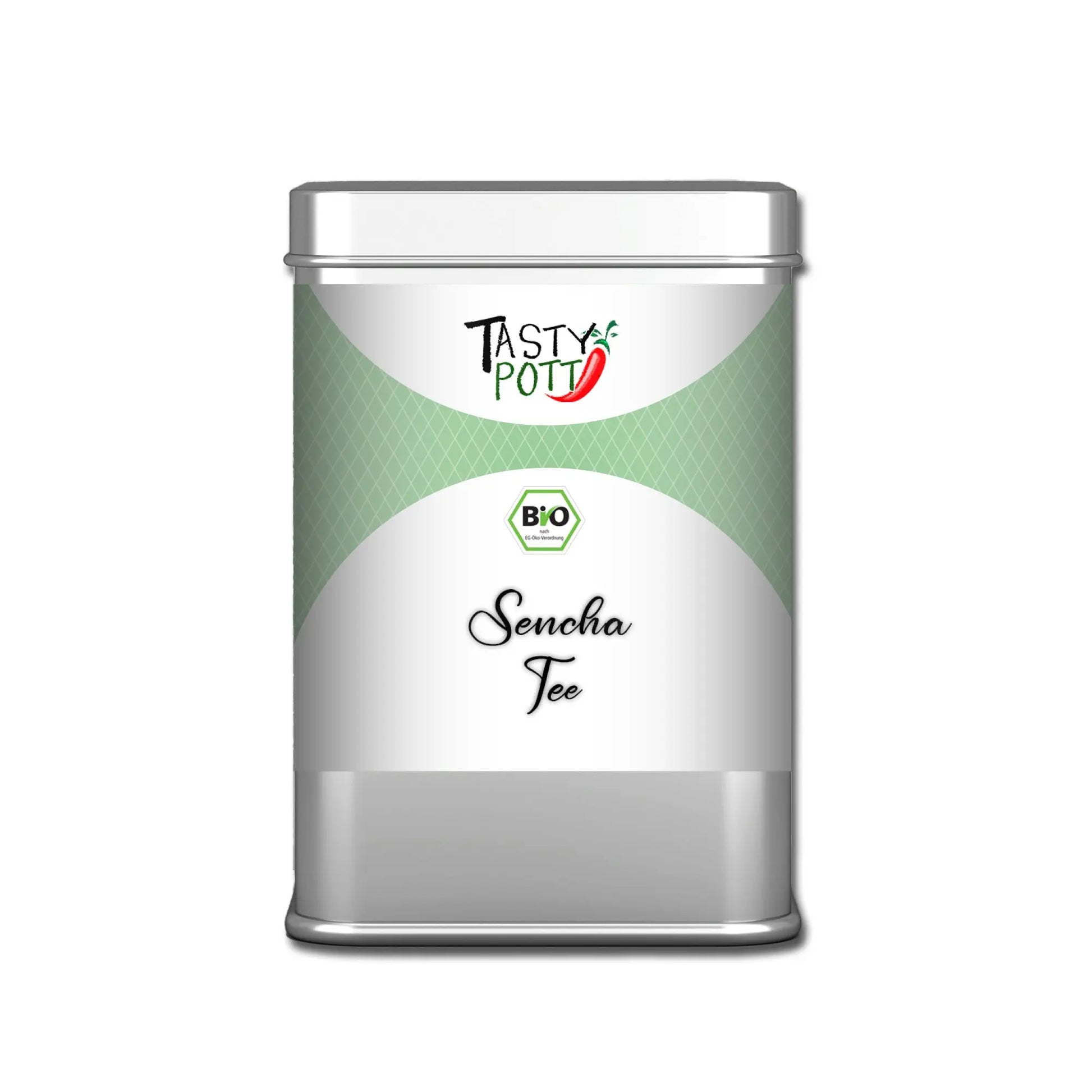 Bio Sencha Tee - Grüner Tee aus Japan - 50g Dose Tasty Pott