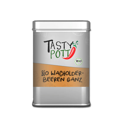 Tasty Pott Bio Wacholderbeeren ganz - 50g Tasty Pott