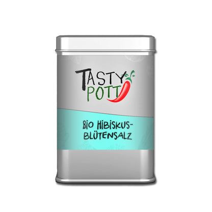 Bio Hibiskusblütensalz - 100g Dose von Tasty Pott Tasty Pott