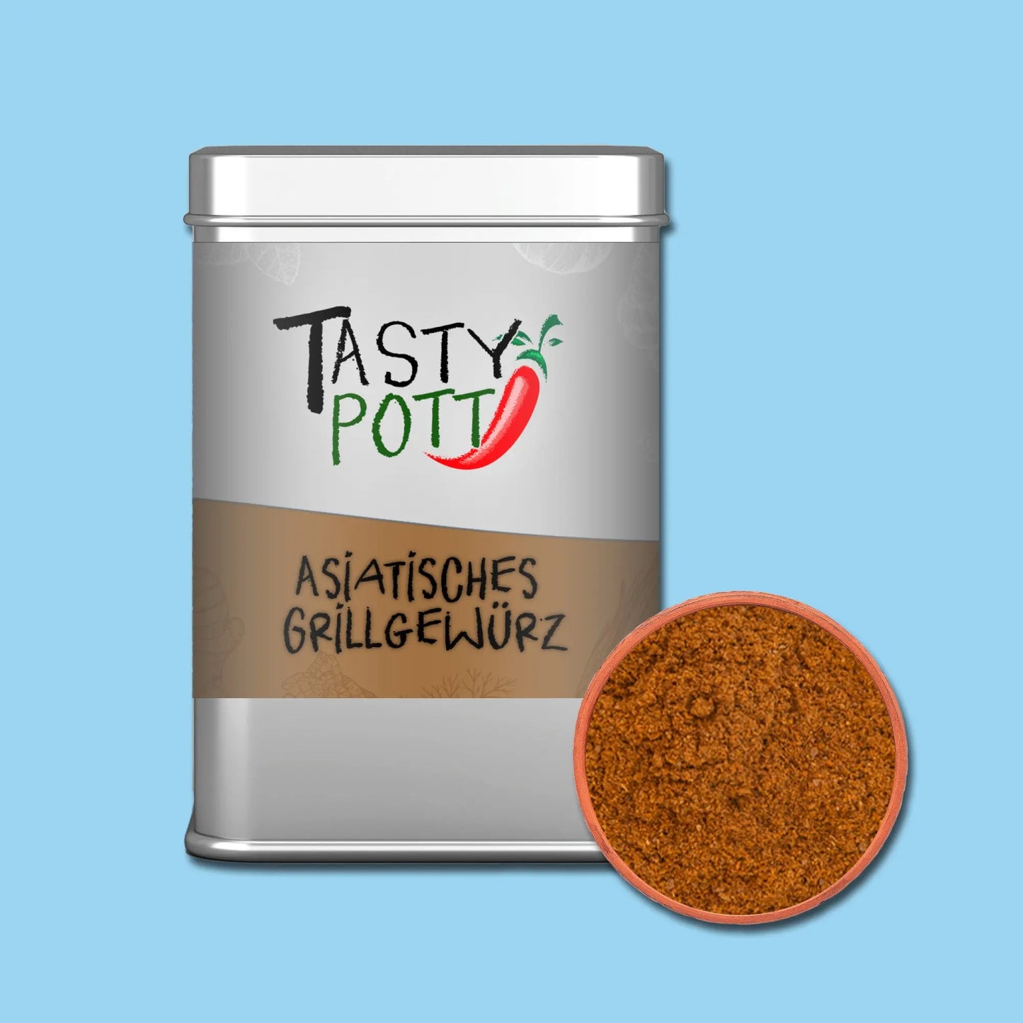 Asia Grill Gewürz 70g - Authentische asiatische Aromen Tasty Pott