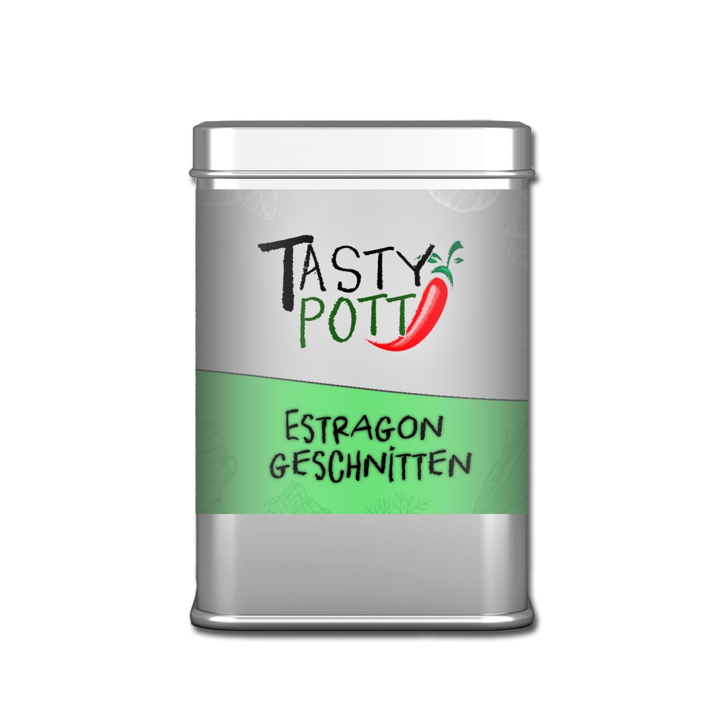 Estragon Gewürz geschnitten & getrocknet - 30g Dose von Tasty Pott