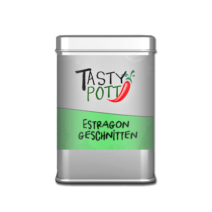 Estragon Gewürz geschnitten & getrocknet - 30g Dose von Tasty Pott