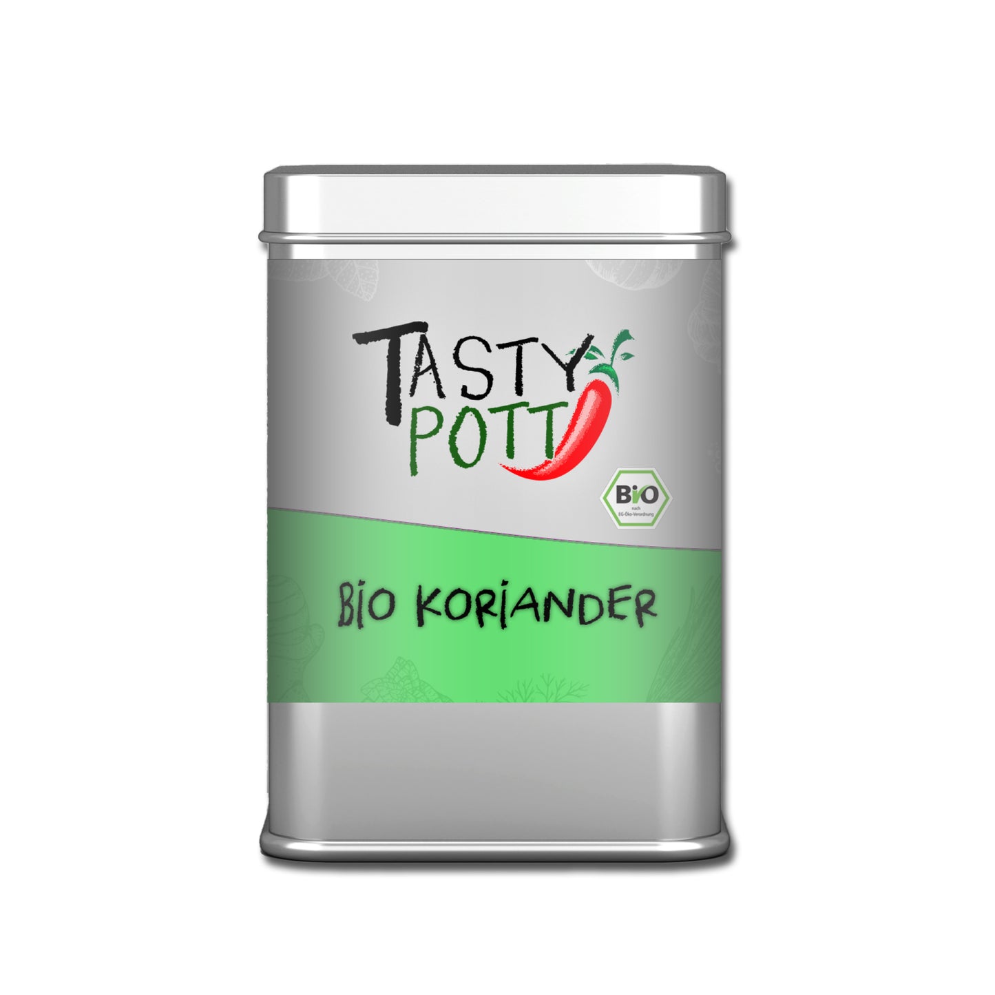 Bio Koriander ganz - 60g Dose von Tasty Pott