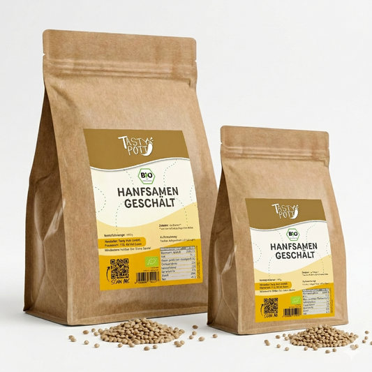 Bio Hanfsamen geschält - 1Kg von Tasty Pott