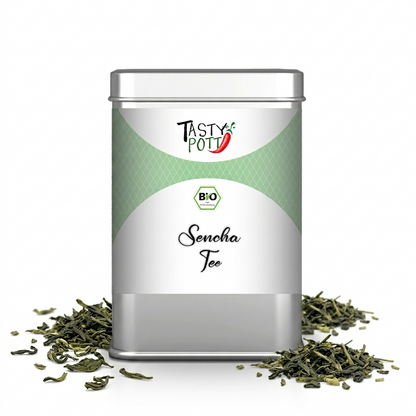 Bio Sencha Tee - Grüner Tee aus Japan - 50g Dose
