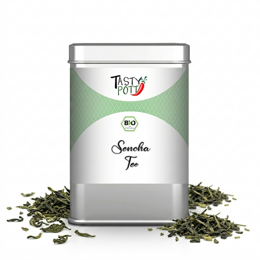 Bio Sencha Tee - Grüner Tee aus Japan - 50g Dose