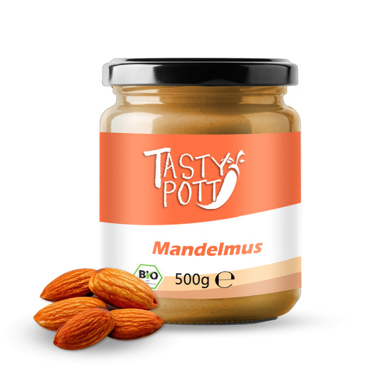 Bio Mandelmus - braun - ab 500g von Tasty Pott