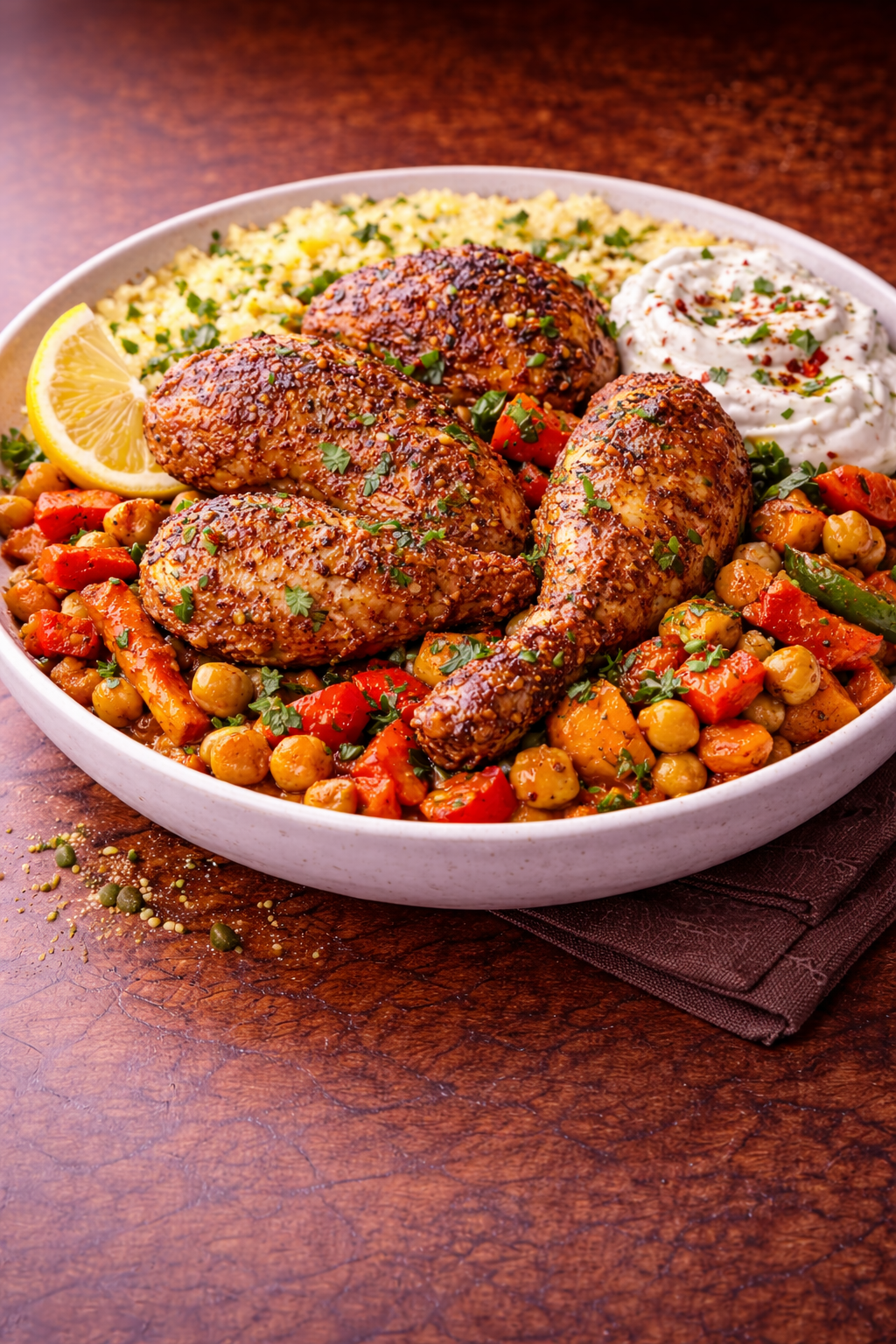 Bio Harissa Gewürz ohne Salz - 100g Dose von Tasty Pott