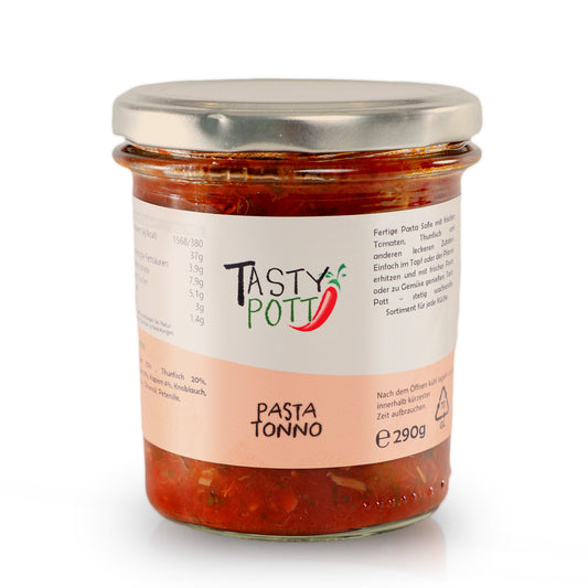 Pasta Tonno - Thunfisch Pasta Sauce - 290g Glas von Tasty Pott