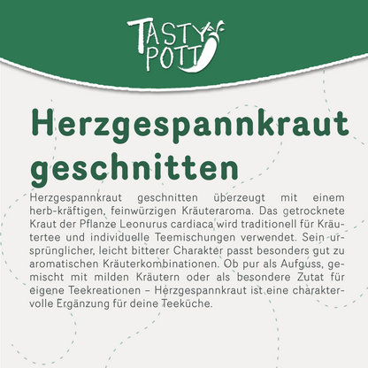 Herzgespannkraut getrocknet & geschnitten – im Beutel