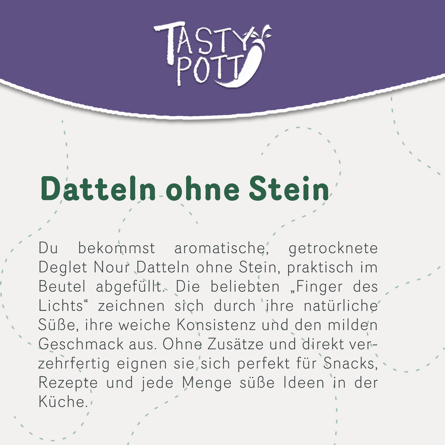 Deglet Nour Datteln - entsteint - ab 1kg Beutel