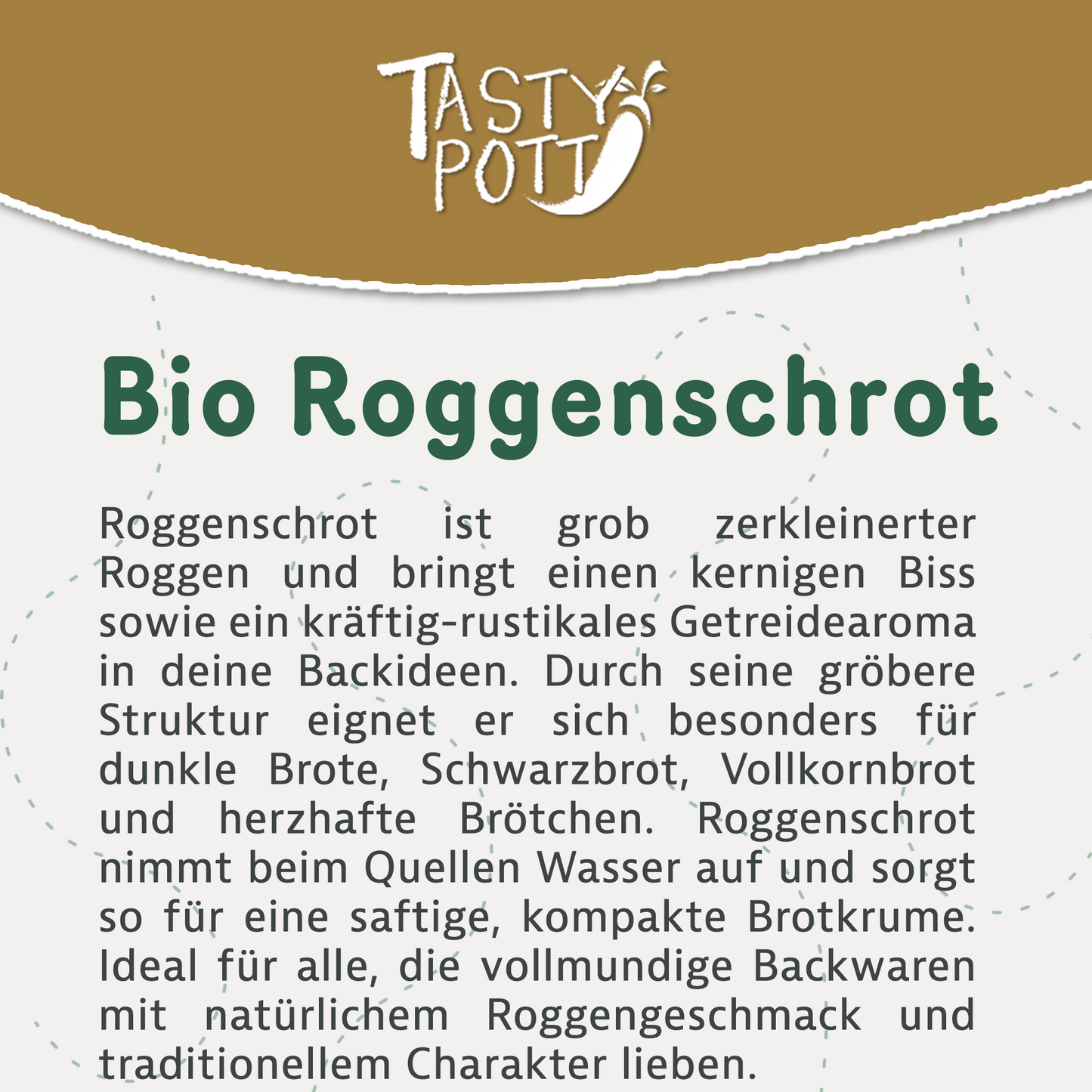 Bio Roggenschrot - im Beutel
