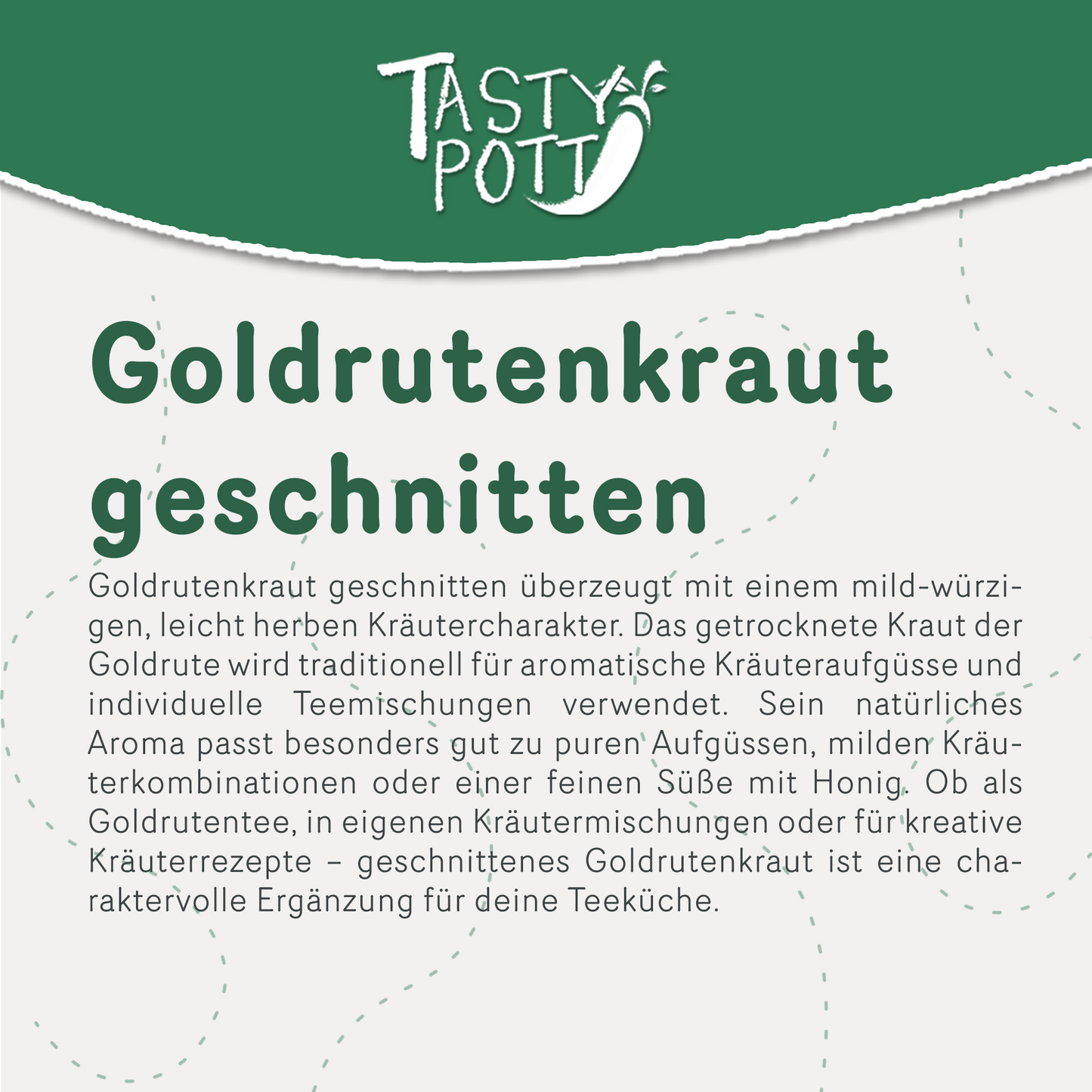 Goldrutenkraut getrocknet & geschnitten – im Beutel