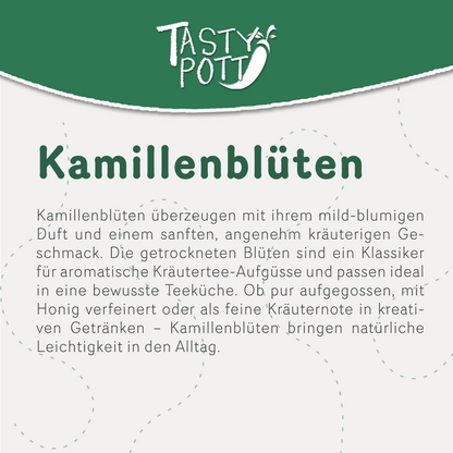 Bio Kamillenblüten getrocknet - ab 250g Beutel