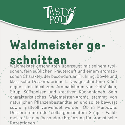 Waldmeister geschnitten - ab 100g von Tasty Pott