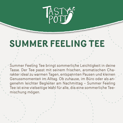 Tasty Pott Summer Feeling Tee - Fruchtiger Sommertee - 80g Dose — Abbildung 2