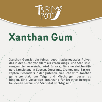Xanthan Gum - Natürliches Bindemittel - ab 1kg von Tasty Pott