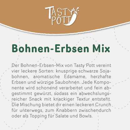 Gerösteter Bohnen-Erbsen Mix ab 1kg von Tasty Pott