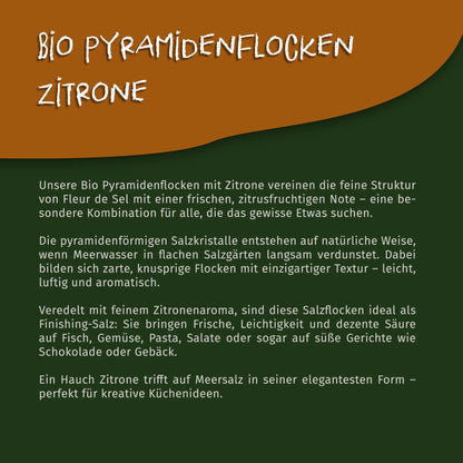 Tasty Pott Bio Pyramidenflocken - Zitrone 200g Nachfüllbeutel Tasty Pott