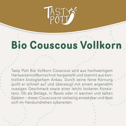 Bio Vollkorn Couscous - im Beutel