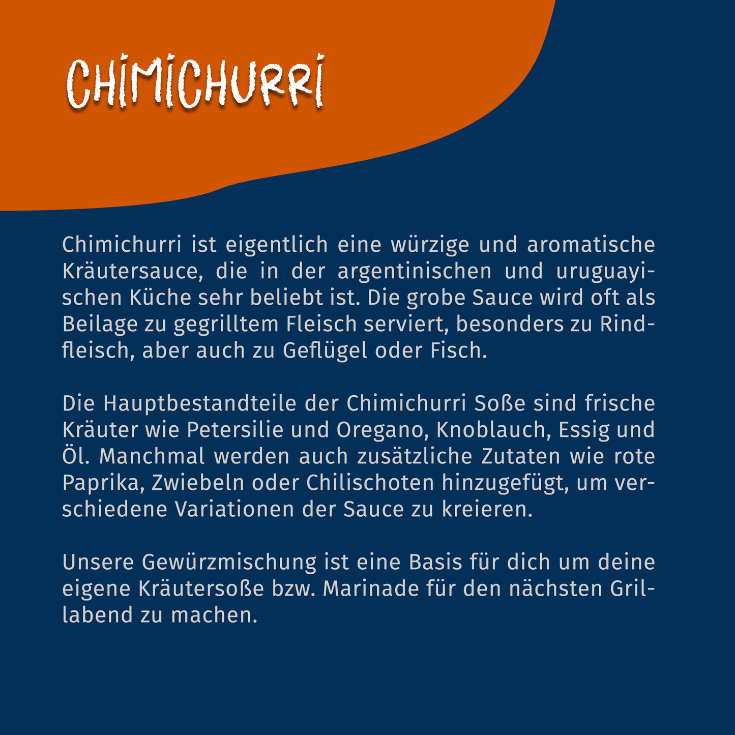 Chimichurri Gewürzmischung - ab 30g Beutel von Tasty Pott