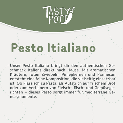 Pesto Italiano - Kräuter Pesto - 150g Glas