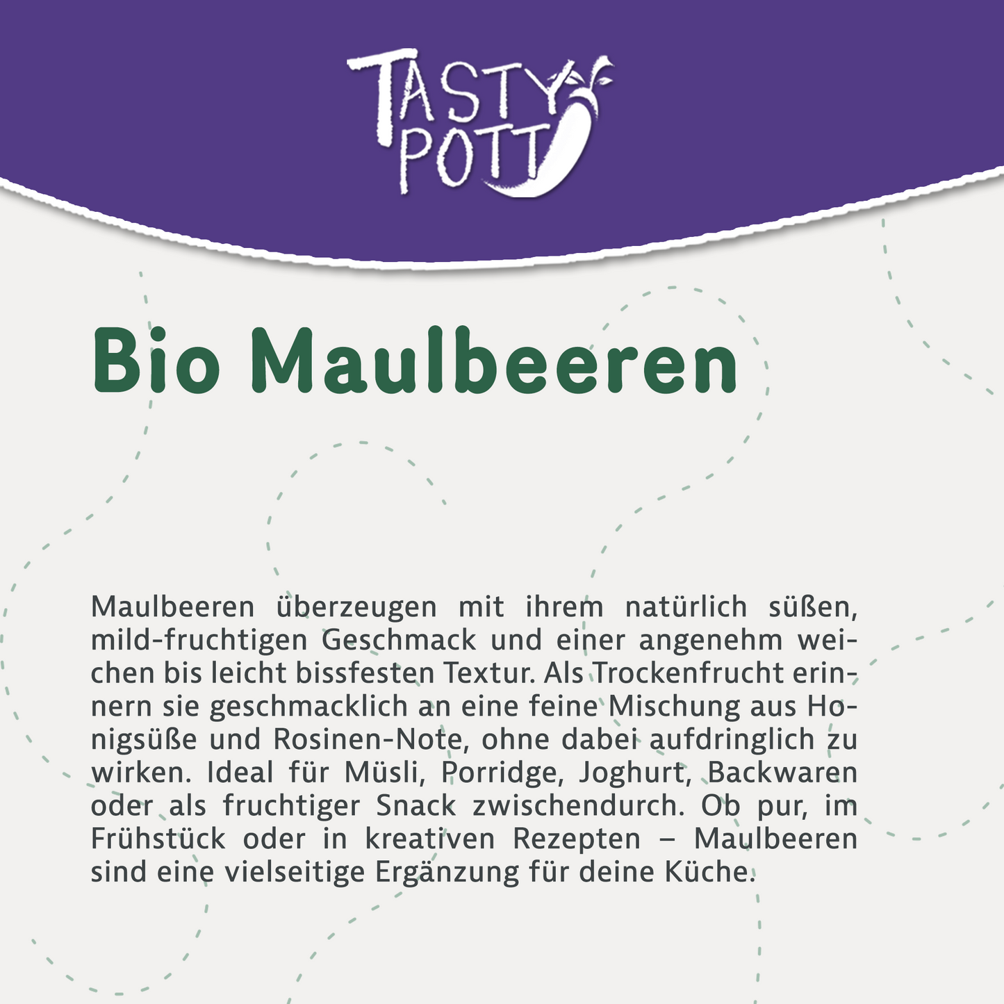 Bio Maulbeeren - im  Beutel