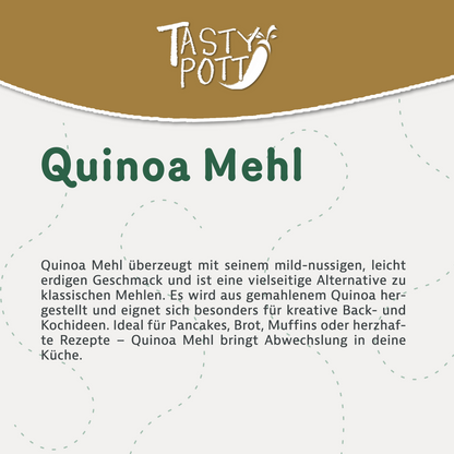 Quinoa Mehl, weiß - ab 1kg - Glutenfrei - von Tasty Pott